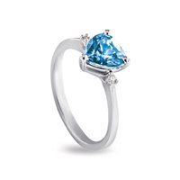Anillo Lux Gioielli Mujer in Oro blanco Topazio ANLK3428TA;SEM;BI - ANLK3428TA;SEM;BI